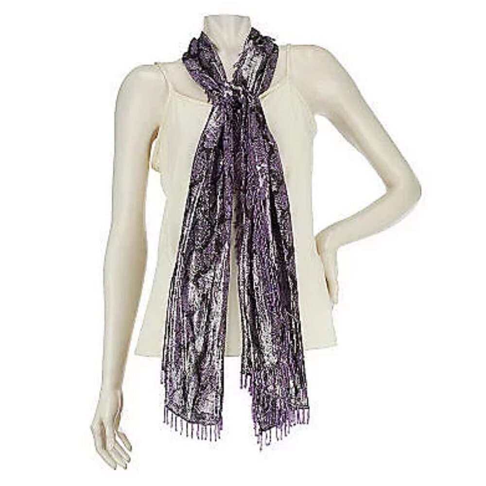 Kirks Folly Walk On The Wild Side Python Beaded S… - image 1